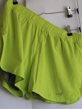 Running Shorts, Neon Green, BCG in Women's Large